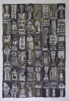 Greganyce VII
Monoprint
610mm x 410mm
2009 Greganyce VII
Monoprint
610mm x 410mm
2009